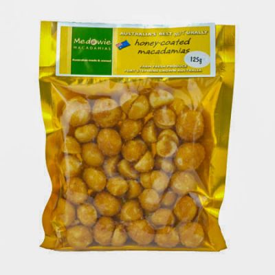 Honey Coated Macadamias 125g